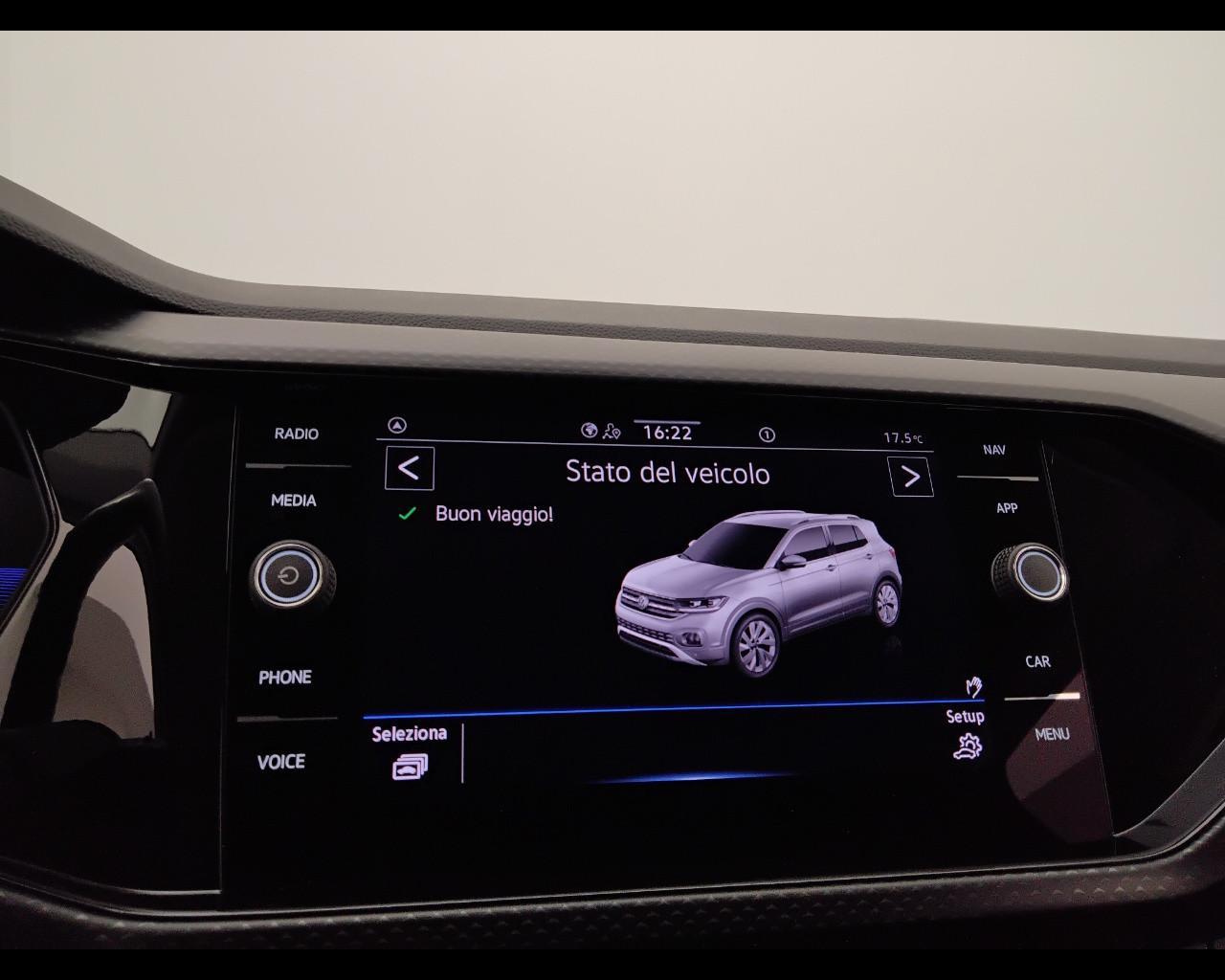 VOLKSWAGEN T-Cross 2019 - T-Cross 1.0 tsi R-LINE 95cv