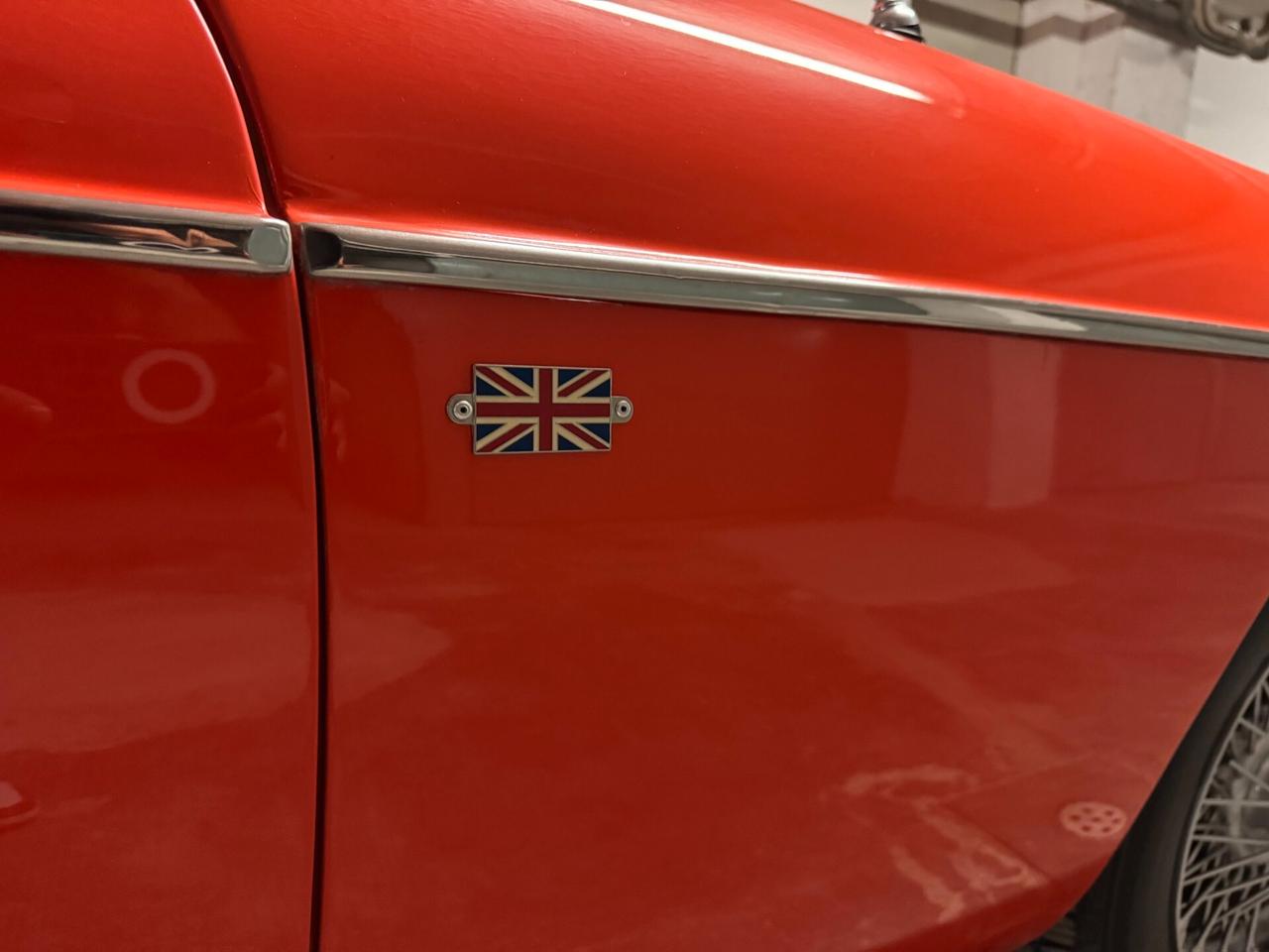 Mg MGB - 1973 versione Americana Targa Italiana . Iscritta ASI Oro