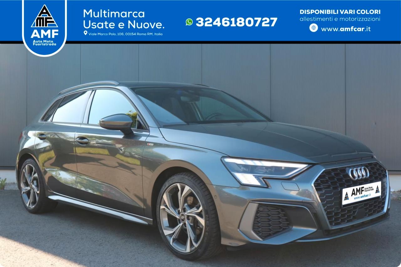 Audi A3 Sportback 35 2.0 TDI S line +Matrix+Navi+VC
