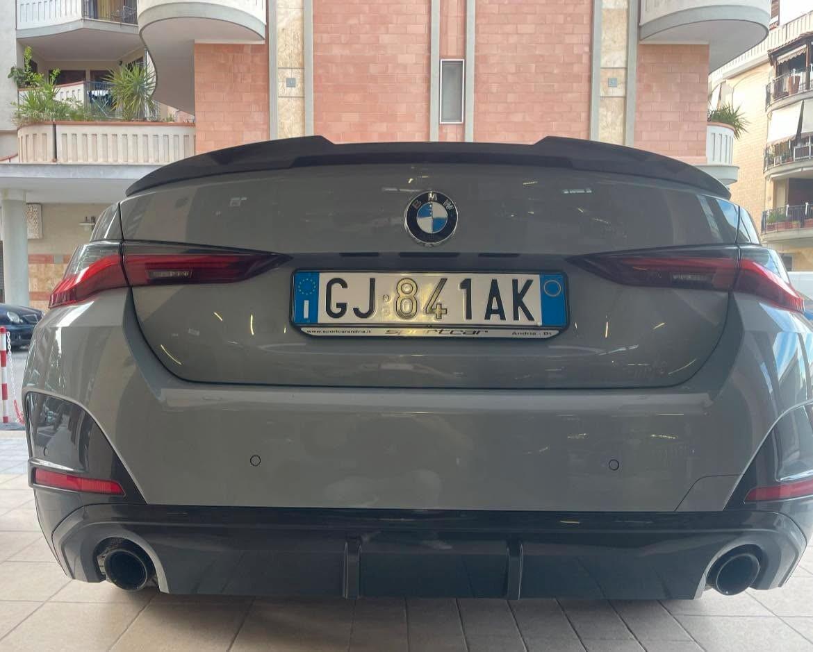 Bmw 420d GC xdrive 48V Msport TETTO NAVY PELLE 19' LED 360