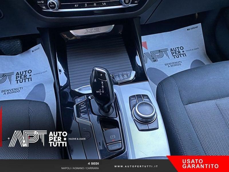 BMW X3 X3 xdrive20d Business Advantage 190cv auto my19