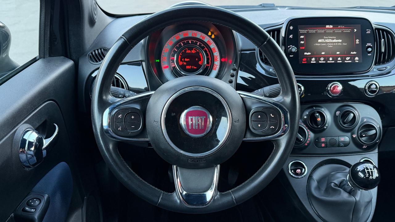 FIAT 500 1.0 HYBRID 70 CV - CRUISE CONTROL, NEOPATENTATI