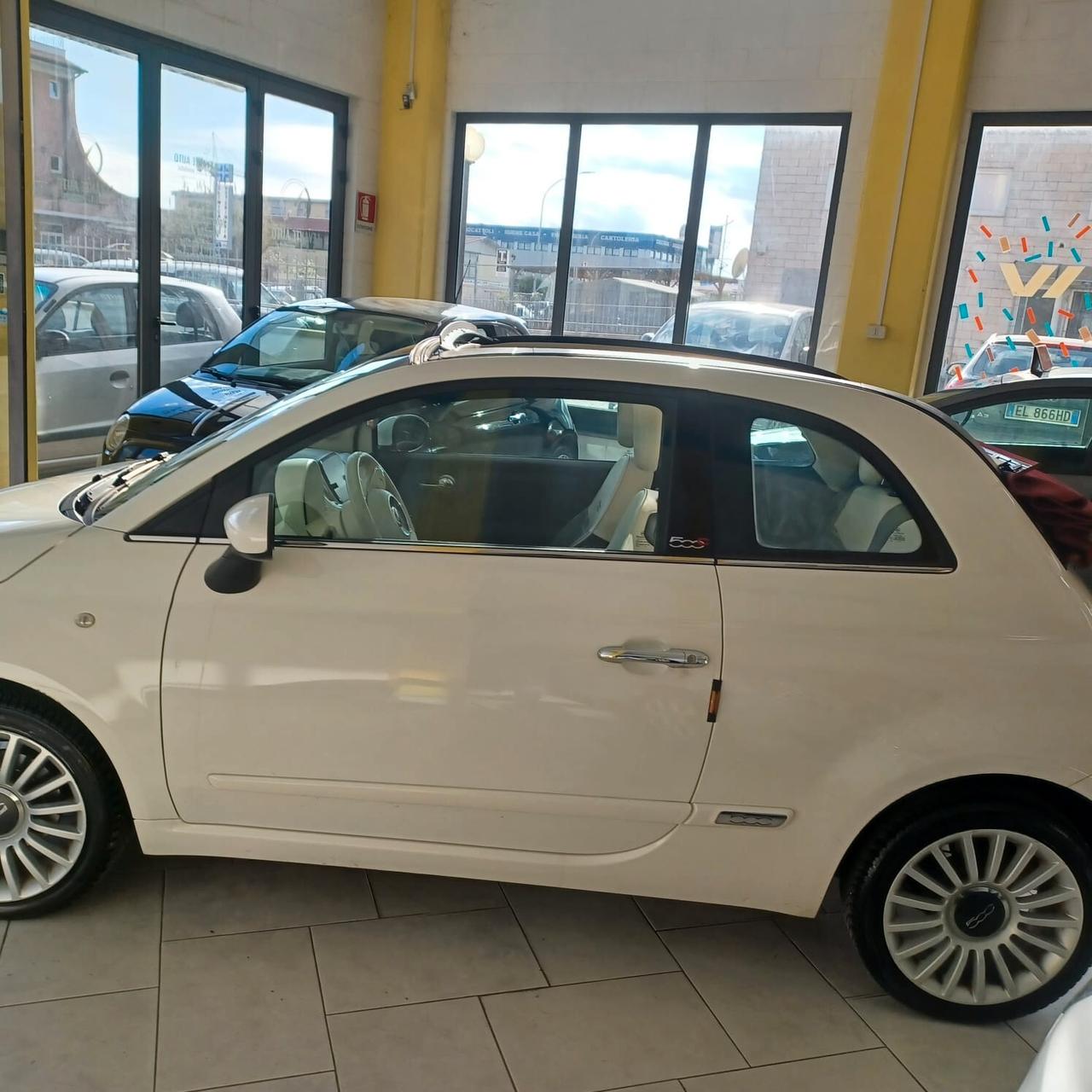 FIAT 500 1.2 CABRIOLET TENUTA IN MODO MANIACALE