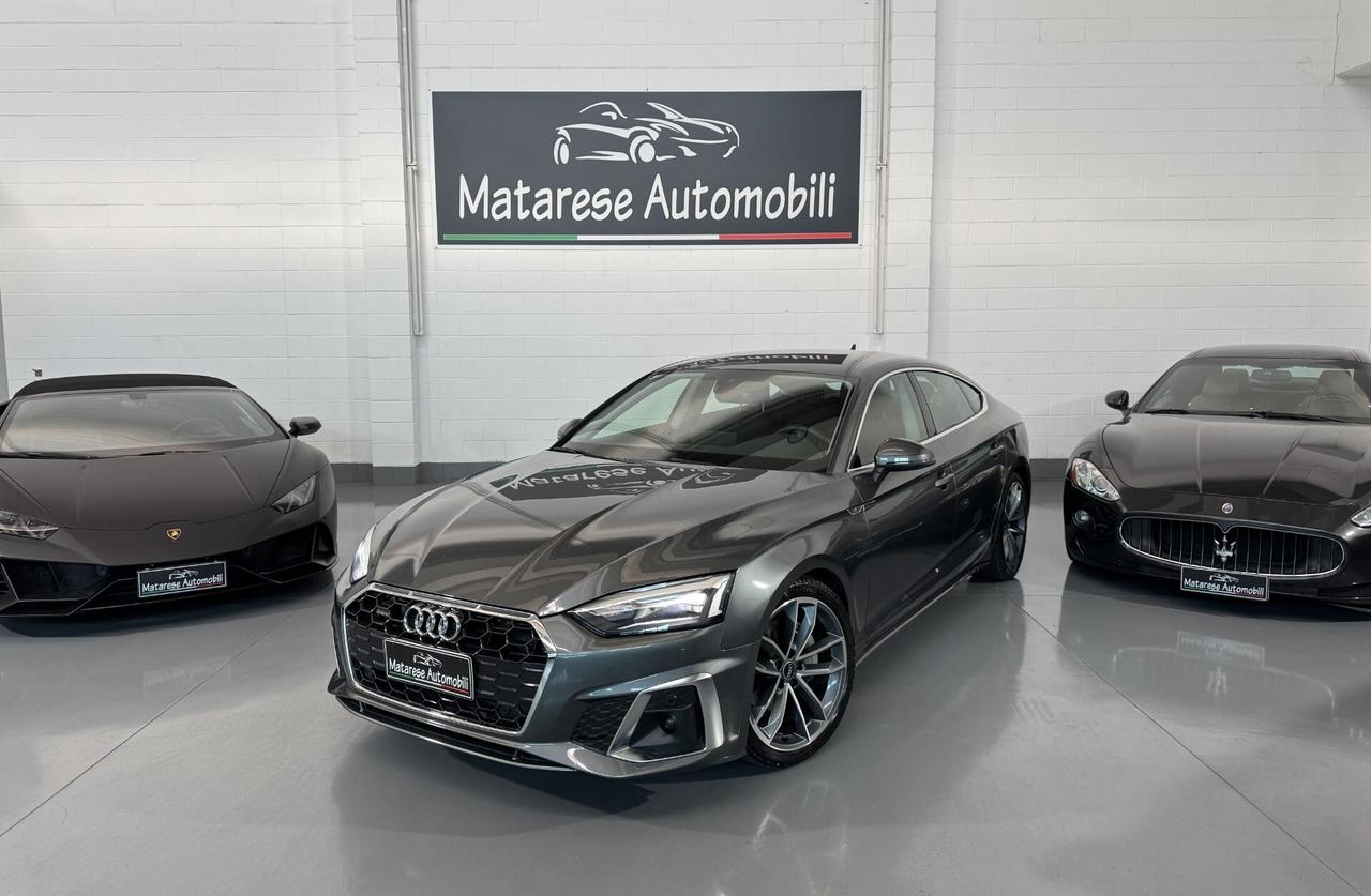 Audi A5 SPB S-Line 40 tdi 2.0 204cv quattro 1 Proprietario Finanziabile