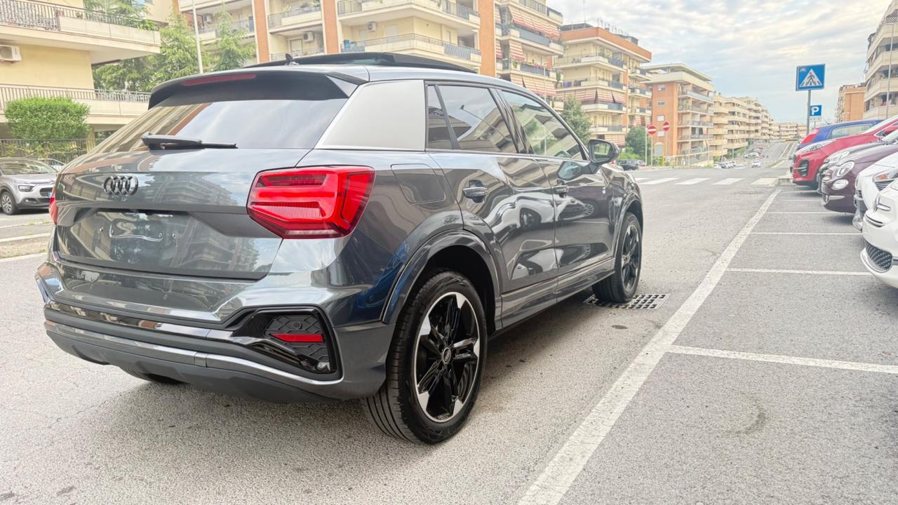 Audi Q2 35 TDI quattro S tronic line Edition LED TETTO MTRIC KAMERA CERCHI 19 PELLE PACCHETTO SPORT PDC