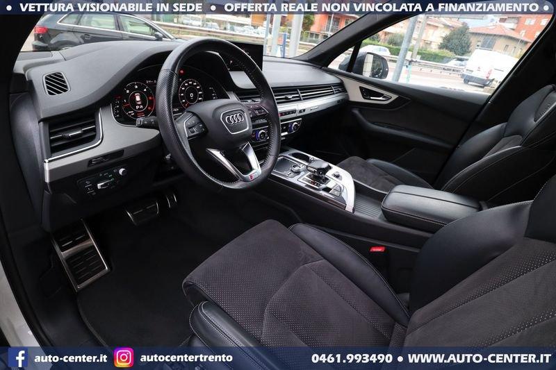 Audi Q7 50 TDI 3.0 quattro SLINE S-LINE 7POSTI GANCIO