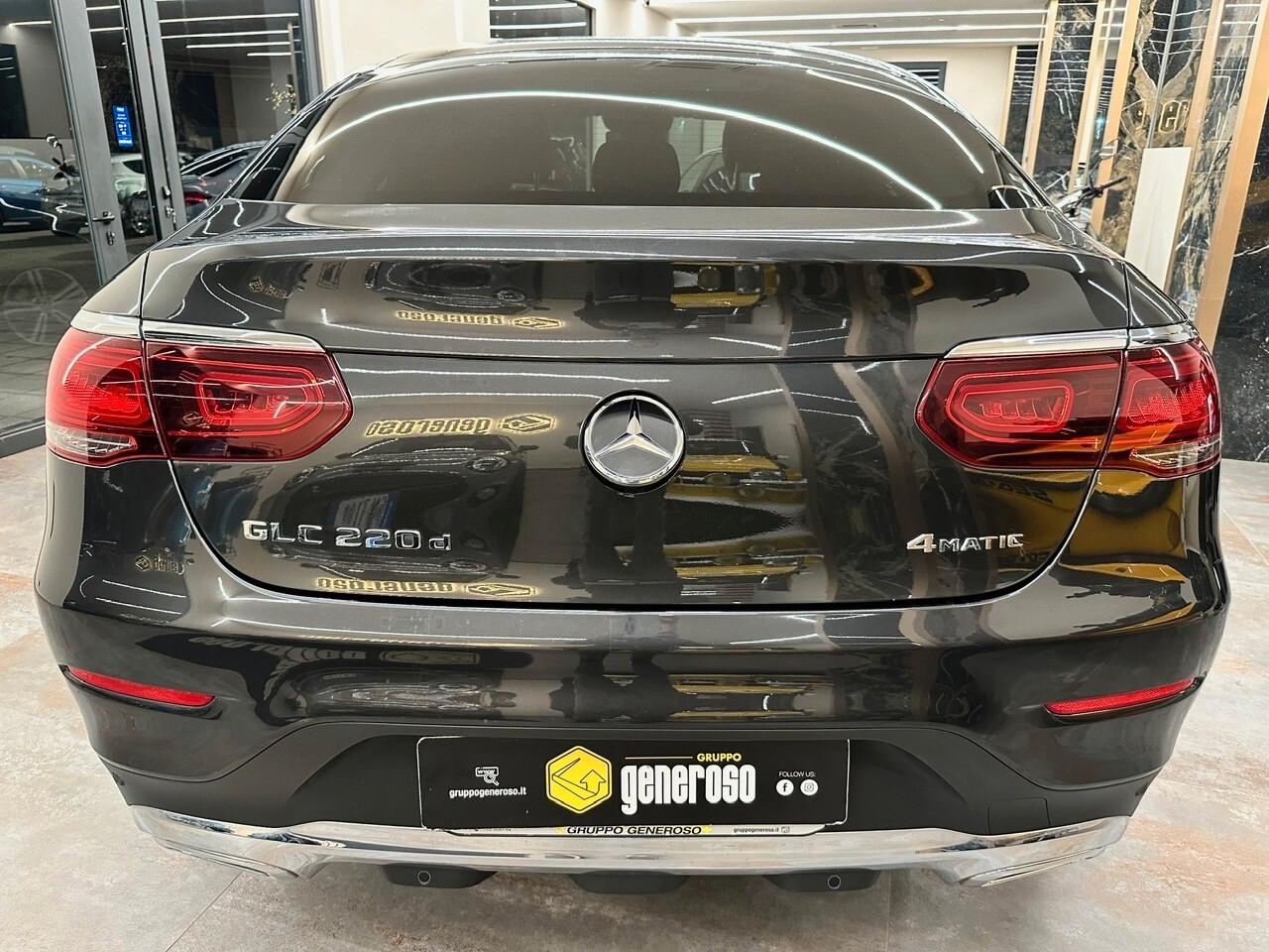 Mercedes-benz GLC 220d 4Matic Coupé Sport Pelle estesa Cockpit