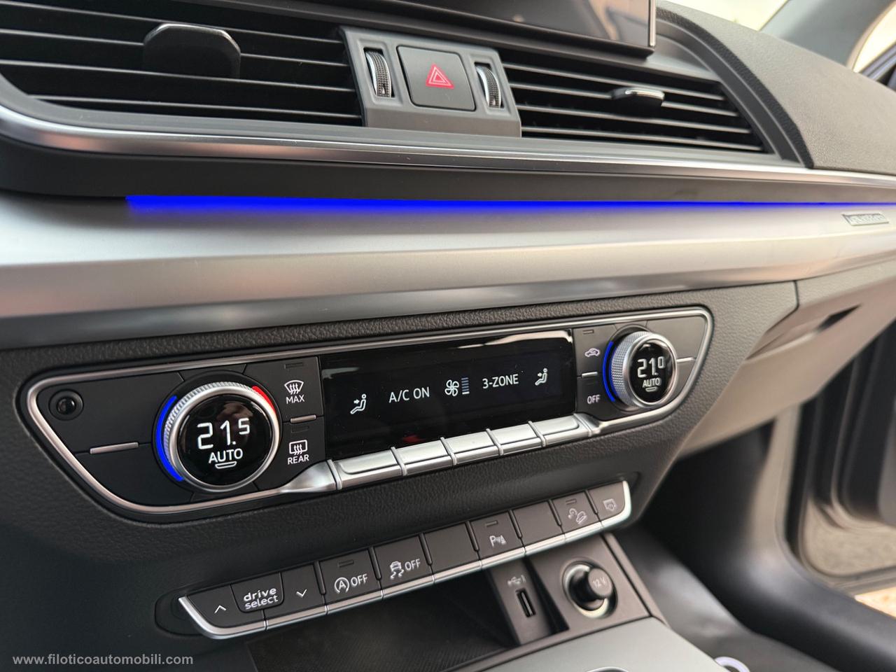 AUDI Q5 II 40 TDI MHEV 12V 204CV qu. S tr. S line UNICO PROPRIETARIO FARI MATRIX