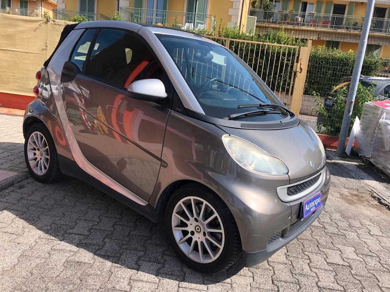 Smart ForTwo 1000 52 kW MHD cabrio passion GARANZIA 12 MESI RINNOVABILE FINO A 36 M ESI!!!