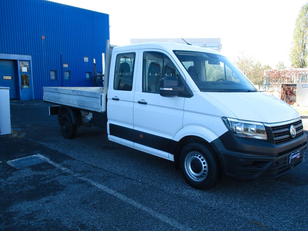 Volkswagen CRAFTER DOPPIA CABINA 7 POSTI CON CASSONE