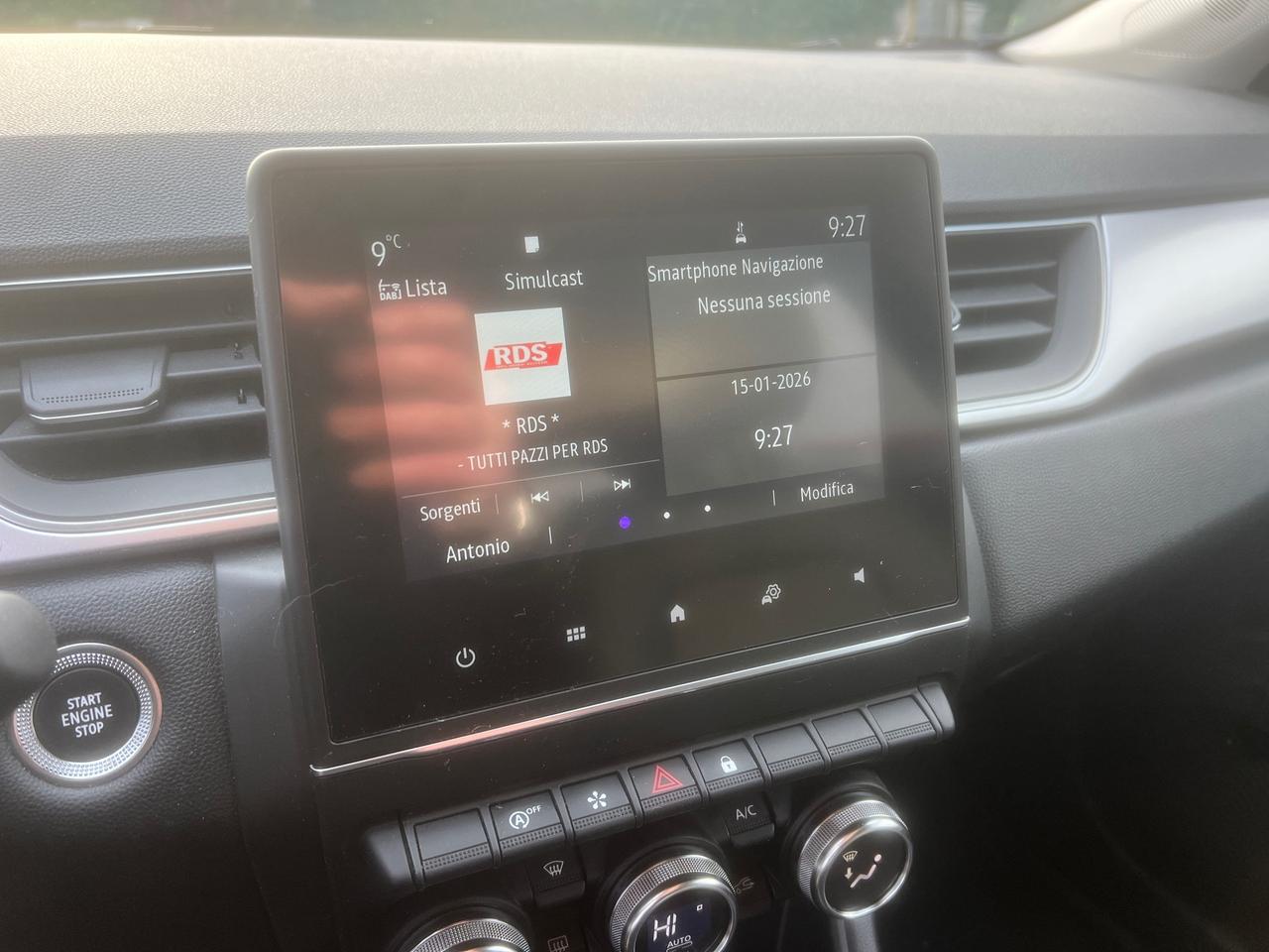 Renault Captur TCe GPL 100CV Intens-12/2021"PERFETTA"