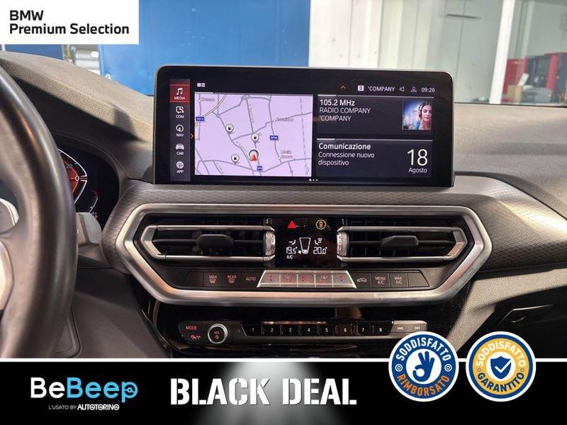 BMW X3 XDRIVE30D MHEV 48V MSPORT 286CV AUTO