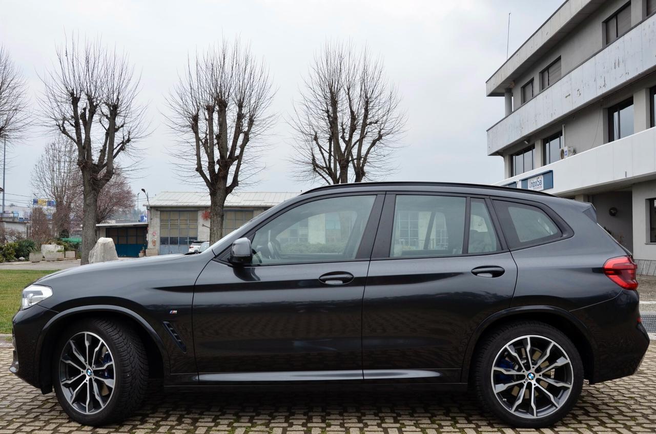 BMW X3 xdrive20d Msport 190cv auto, M BRAKES, LUCI AMB, TETTO, NAVI PRO, 360°, 20", SERVICE UFF, PERMUTE