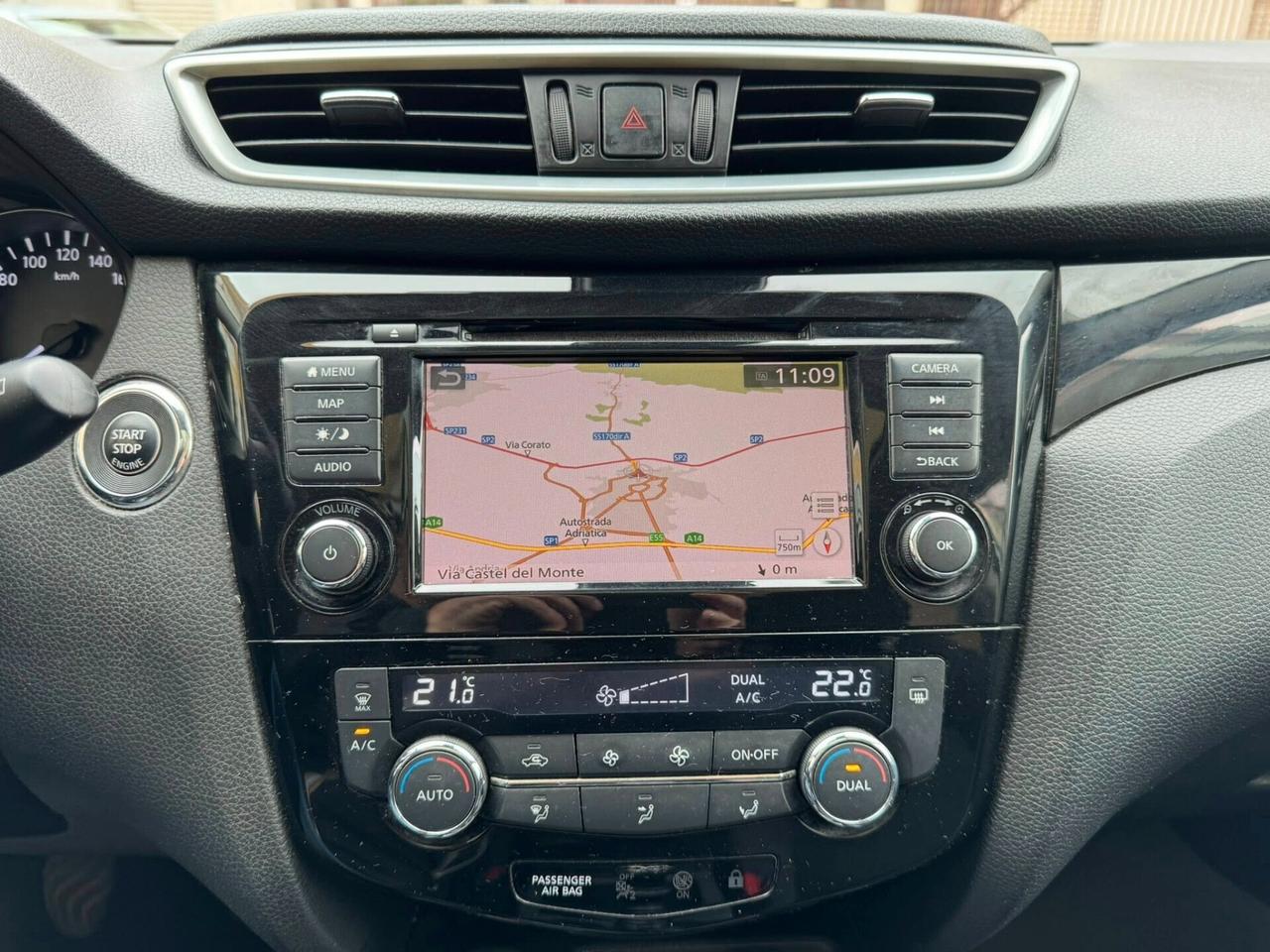 NISSAN QASHQAI 1.5 DCI 115 CV N-TEC TETTO+NAVI+RETROCAMERA