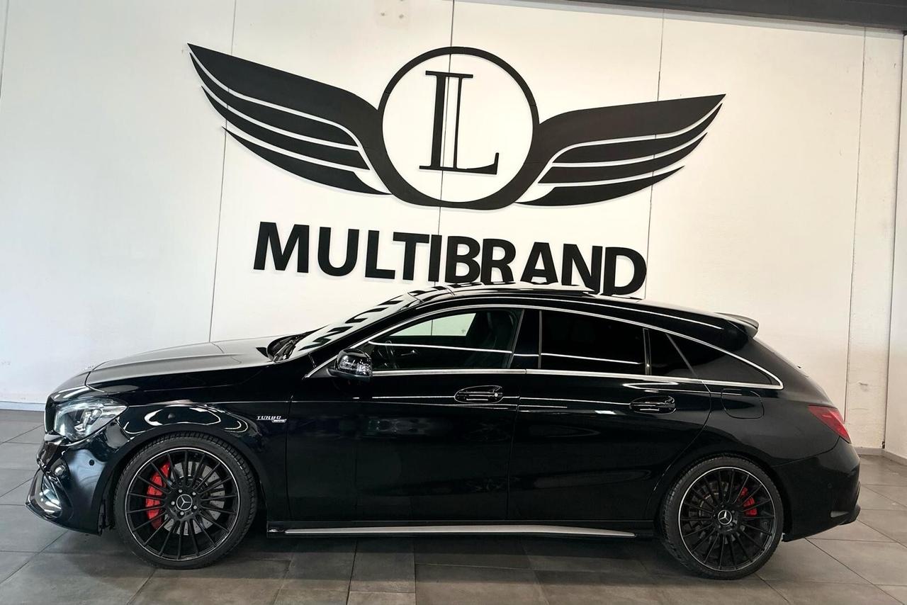 MERCEDES-BENZ CLA 45 AMG SHOOTING BRAKE 4MATIC 381CV FULL PACCHETTO NIGHT AMG