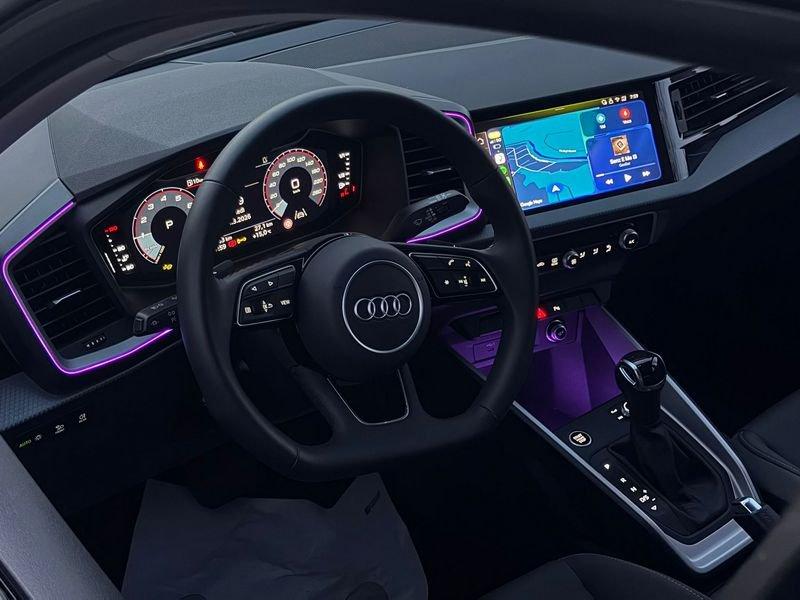 Audi A1 A1 Sportback 30 s-tronic SLINE led multicolor +GPL “nero “