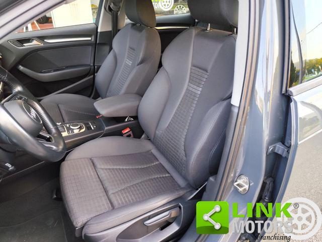 AUDI A3 1.6 TDI 116 CV S tronic Sport GARANZIA INCLUSA