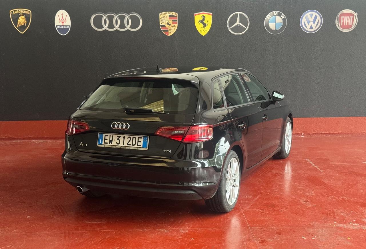Audi A3 1.6 TDI clean diesel S tronic Garanzia