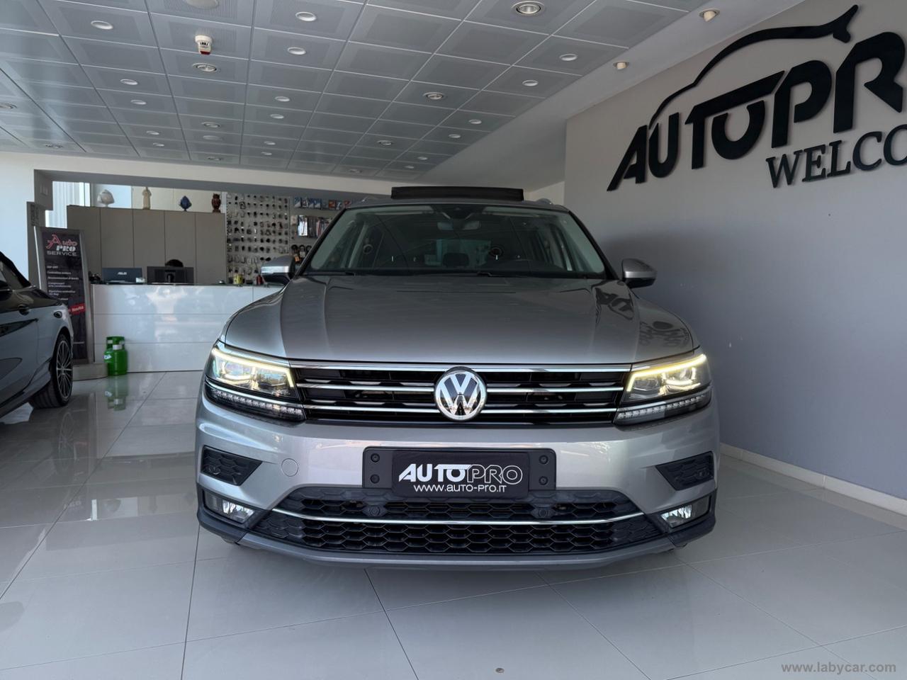 VOLKSWAGEN Tiguan 2.0 TDI DSG 4MOTION Style BMT TETTO APRIBILE