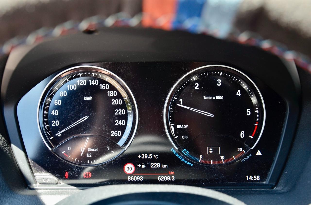 BMW 118d MSPORT 5p 150cv, SERVICE BMW, EURO 6C, TETTO, FARI LED, NAVI, 18", PERMUTE