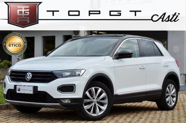 VOLKSWAGEN T-ROC 1.0 TSI ADVANCED 116cv, UNICOPROP, SERVICE VW, EURO 6D, BICOLOR, APPLE ANDROID, PERMUTE