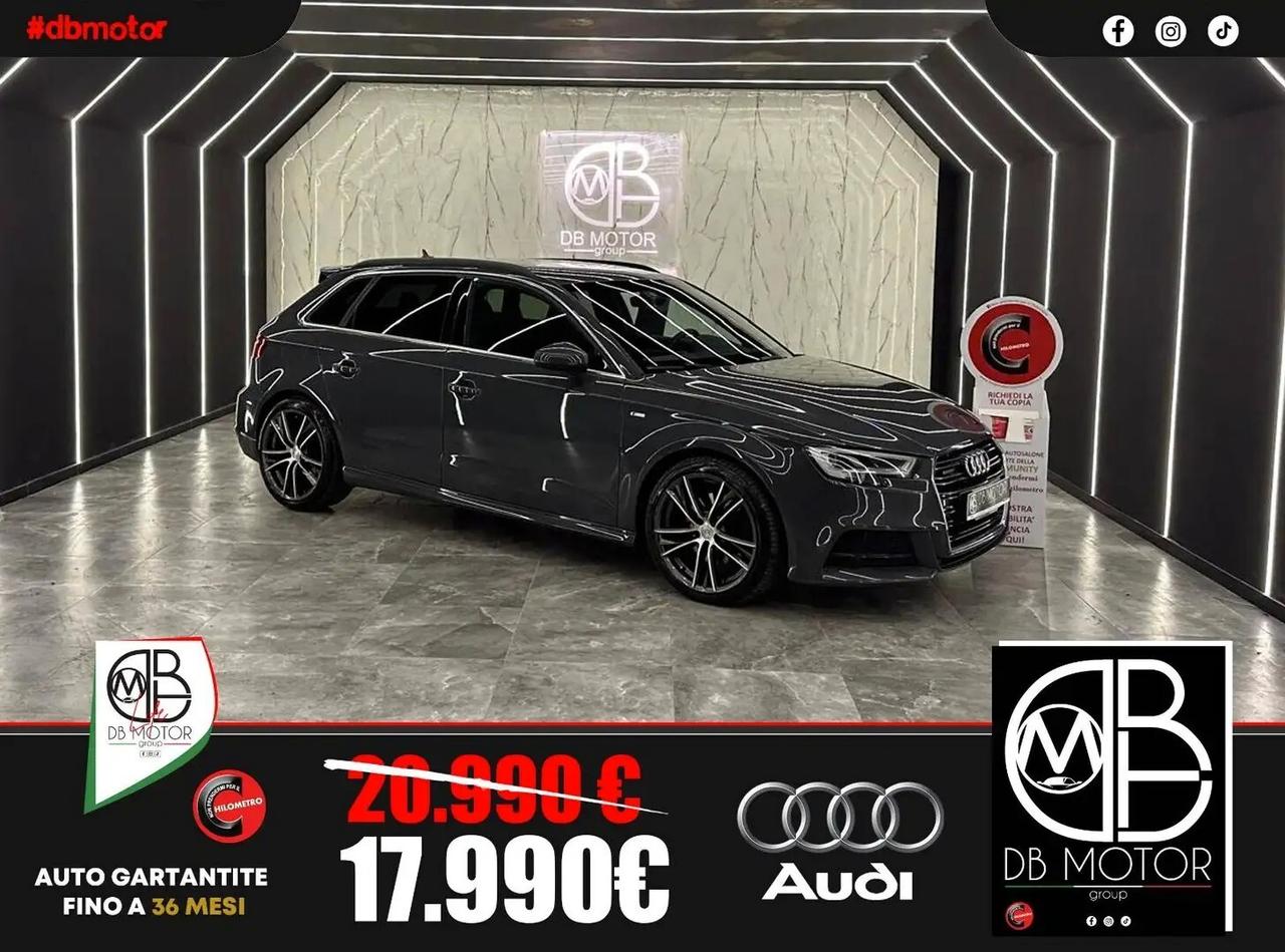 Audi A3 tdi S-line e quattro 184cv auto