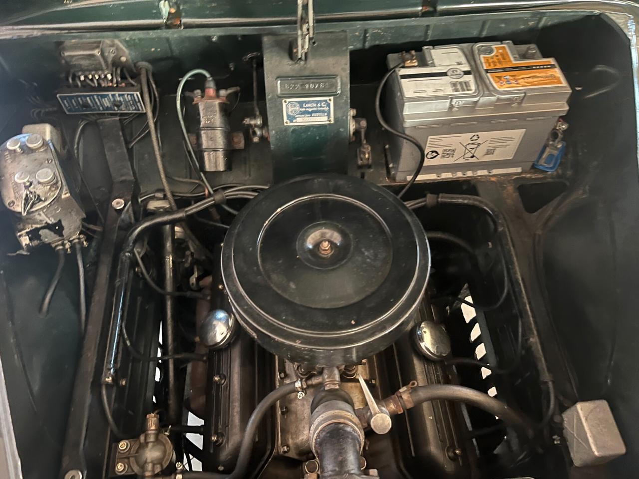 Lancia Aurelia B22 Alluminio Targa Oro Asi e Fiva