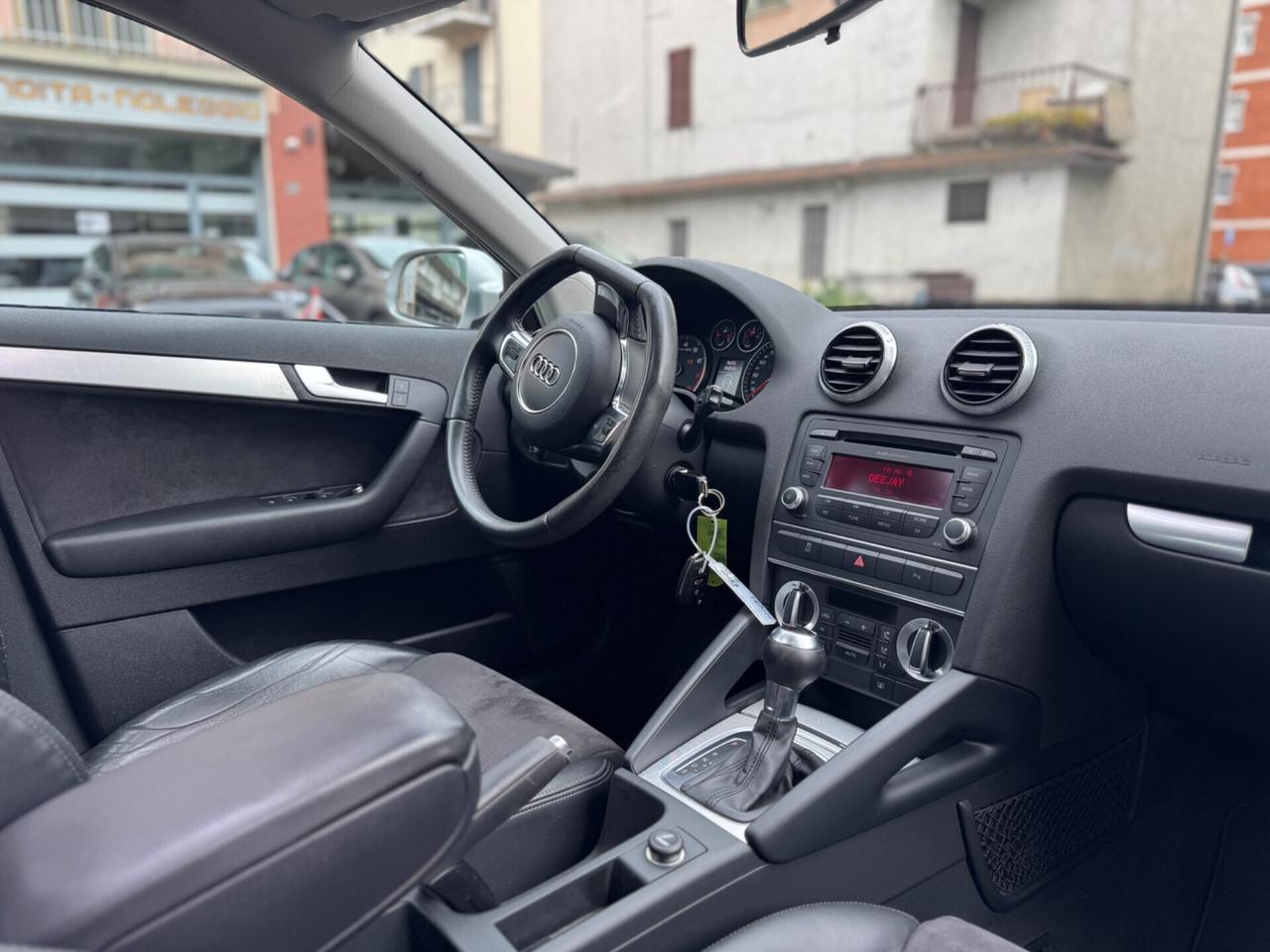 Audi A3 SPB 2.0 16V TFSI quattro S tronic S-line - CON TETTO APRIBILE - FULL OPTIONAL