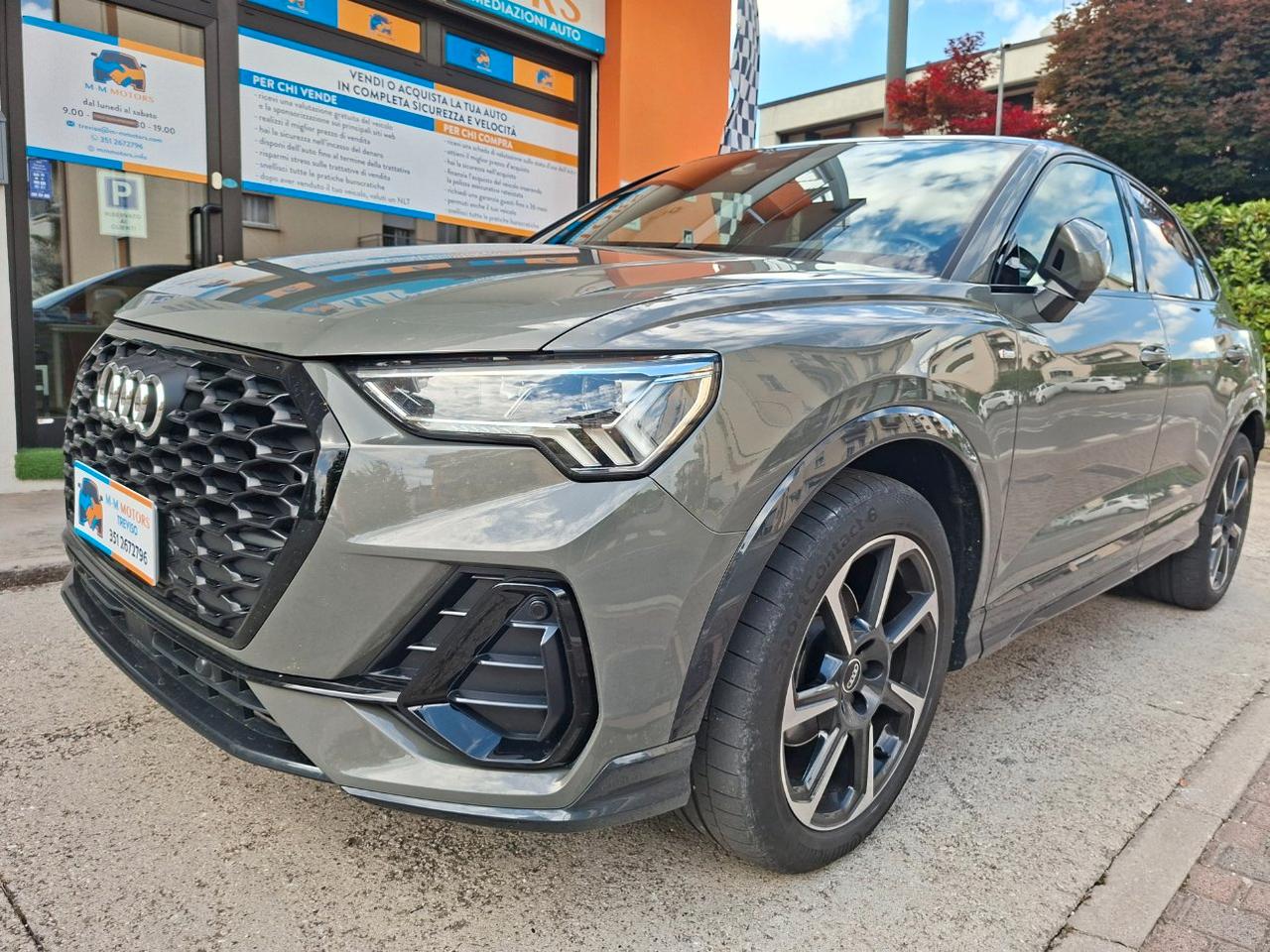 Audi Q3 Sportback 35 2.0 tdi S line 4 con gancio unicoproprietario