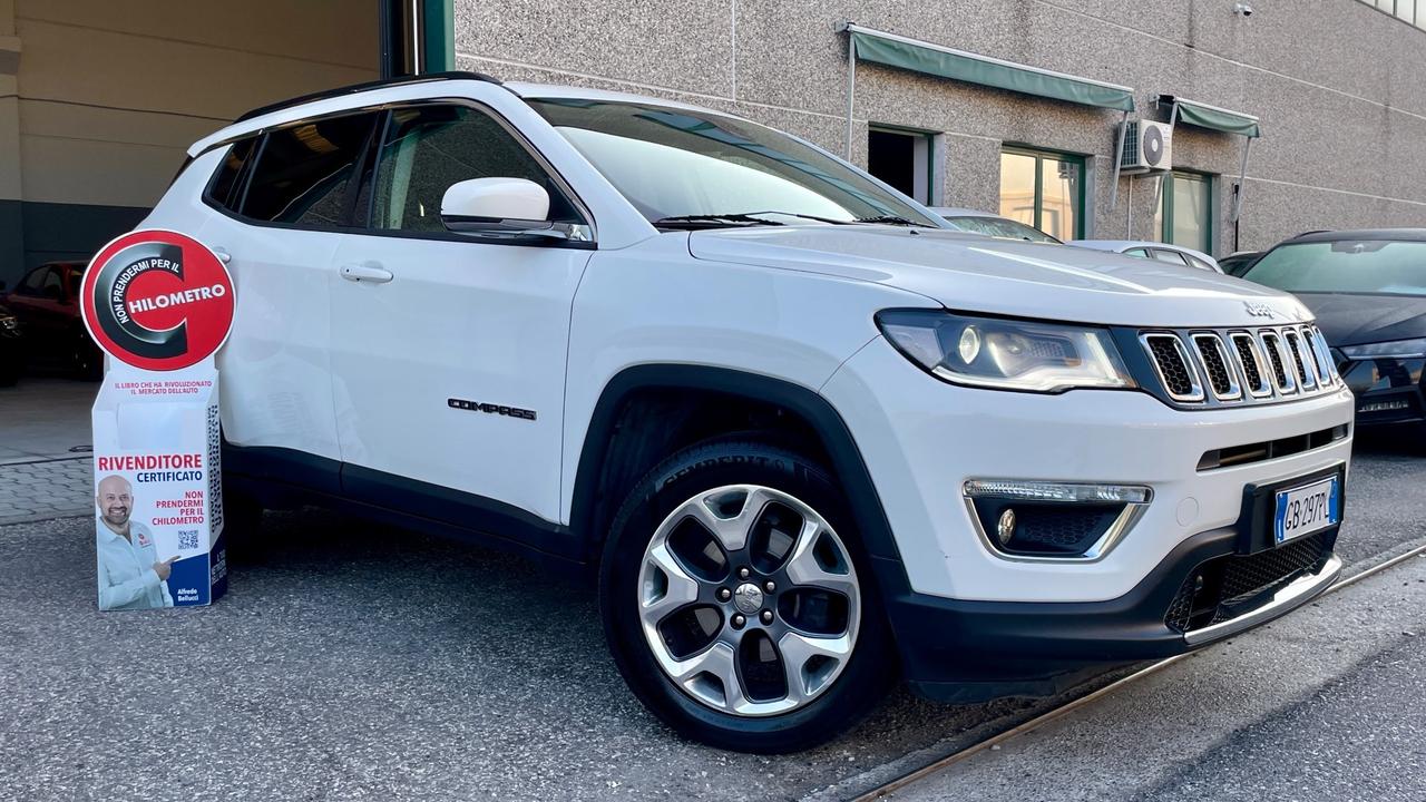 JEEP COMPASS 2.0 MULTIJET 4WD LIMITED 140CV - FULL LED, PELLE, NEOPATENTATI