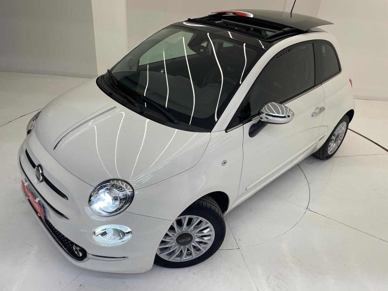 Fiat 500 1.2 Lounge 69CV*Tetto*Pelle*Navi