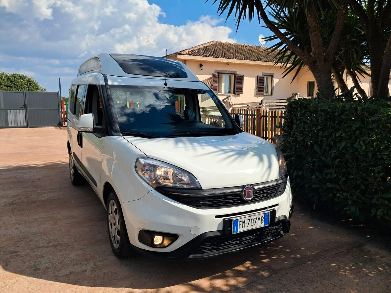 Fiat Doblo Doblò EURO6 TETTO ALTO TRASPORTO DISABILI PEDANA ELETTROIDRAULICA