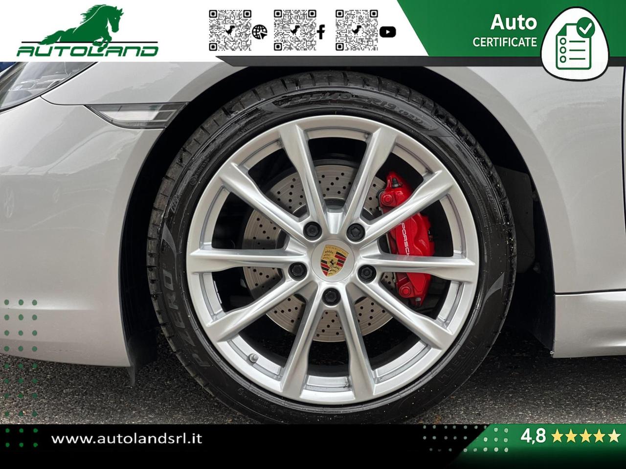 Porsche 718 Cayman 2.0 300cv pdk UNIPRO UFFICIALE