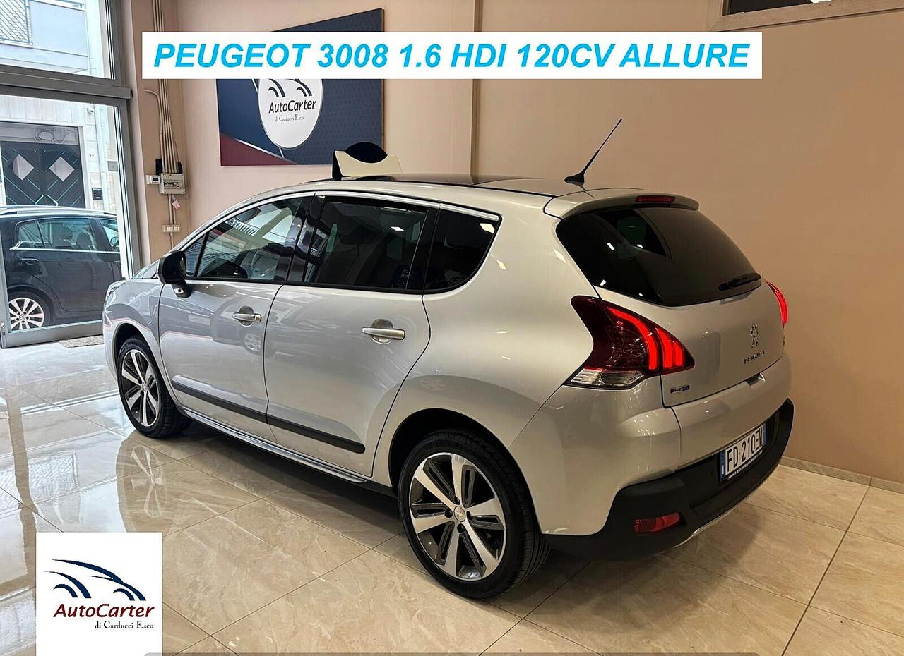 Peugeot 3008 1.6 HDI 120CV **TETTO** PERFETTA