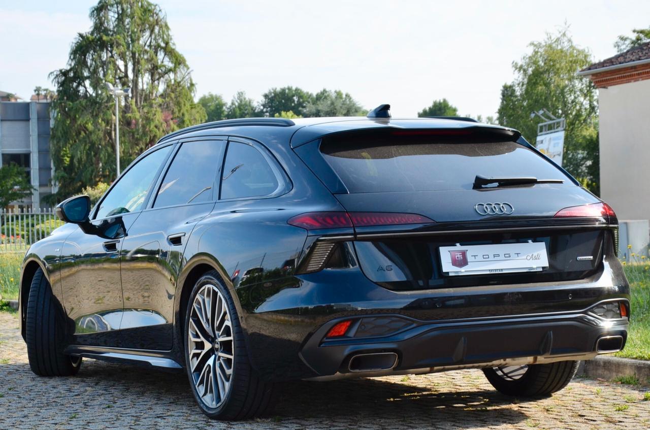AUDI A6 AVANT 3.0 TFSI MHEV MILD HYBRID S-LINE EDITION QUATTRO 367cv S-TRONIC, AUTO PARI AL NUOVO, UNICOPROPRIETARIO, EURO 6E, GARANZIA AUDI 08/2029, 21", MATRIX, NERO LOOK, 360°, PERMUTE