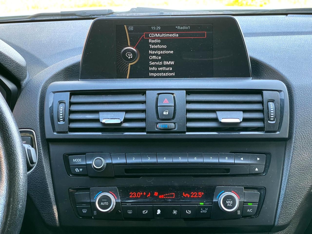 Bmw 114 114d 12 MESI DI GARANZIA 5p Unique NEOPATENTATI