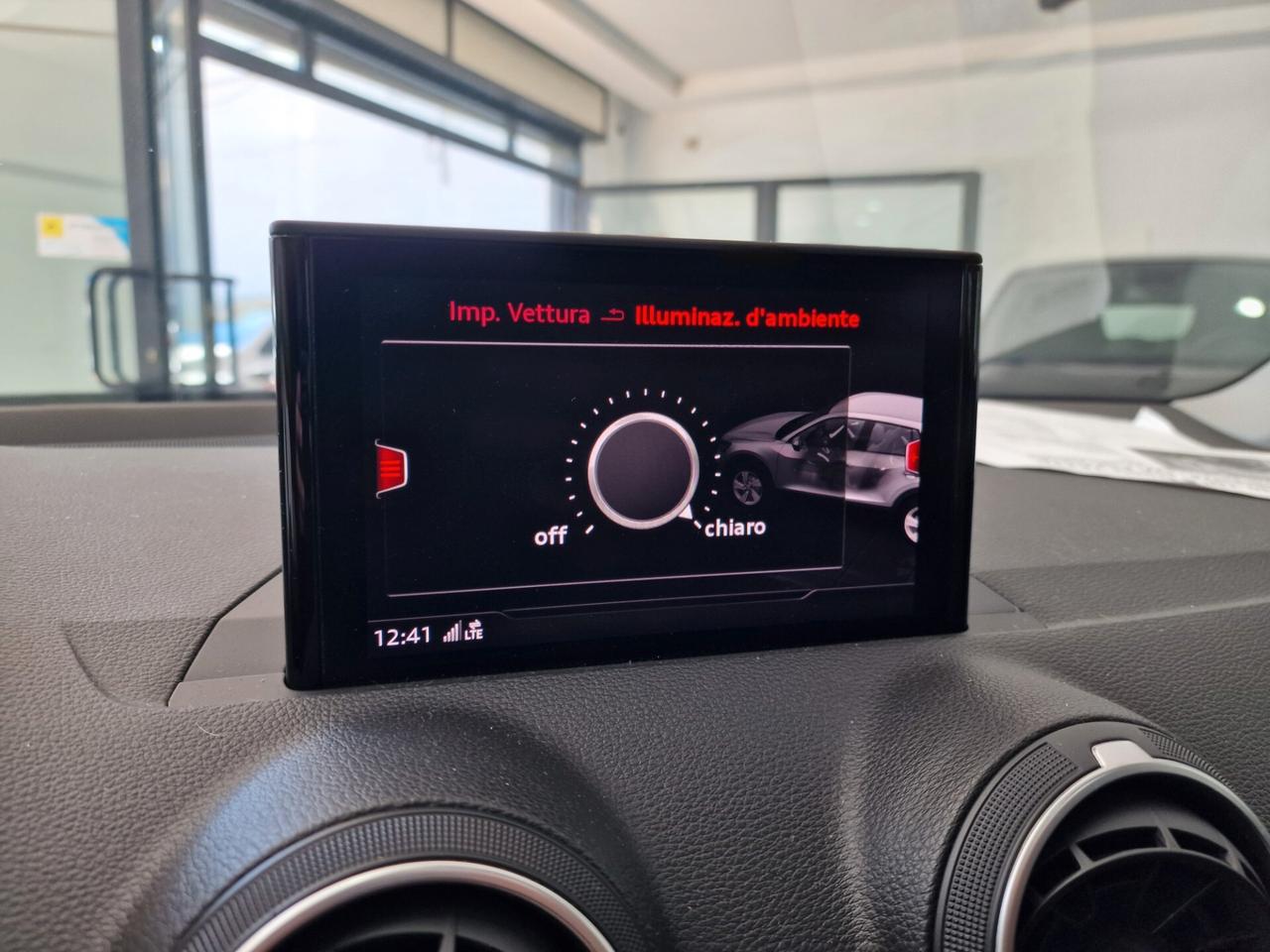 Audi Q2 30 TDI S tronic TETTO, LUCI AMBIENTE, IVA ESPOSTA