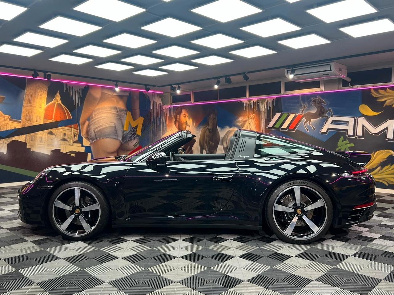 Porsche 911 Targa 4S (010) Pellicolata Bianca