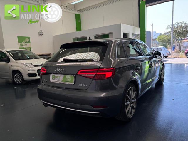 AUDI A3 SPB 30 TDI KM CERT, NAV, CLIMA BIZ.