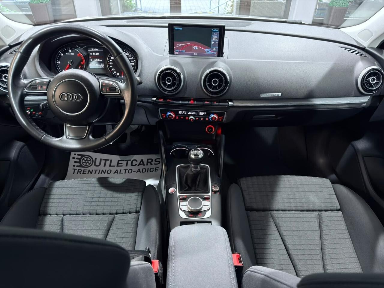 AUDI A3 SPORTBACK 2.0TDI 150CV QUATTRO