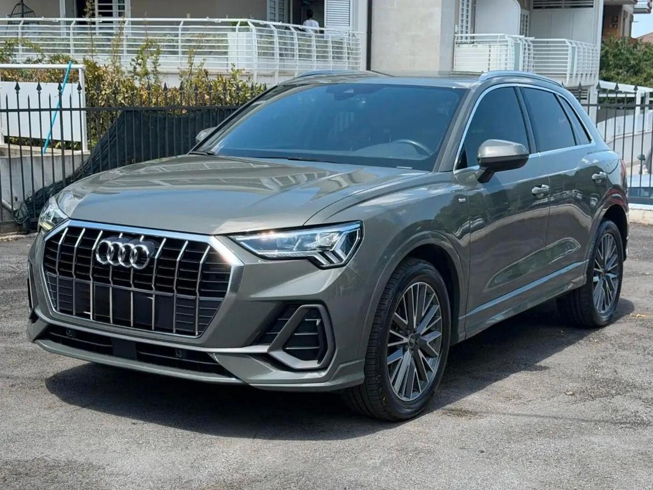 Audi Q3 SPB 35 TDI S tronic line edition GRANZIA UFFICIALE AUDI GENNAIO 2027 + 12 MESI GARANZIA NOSTRA