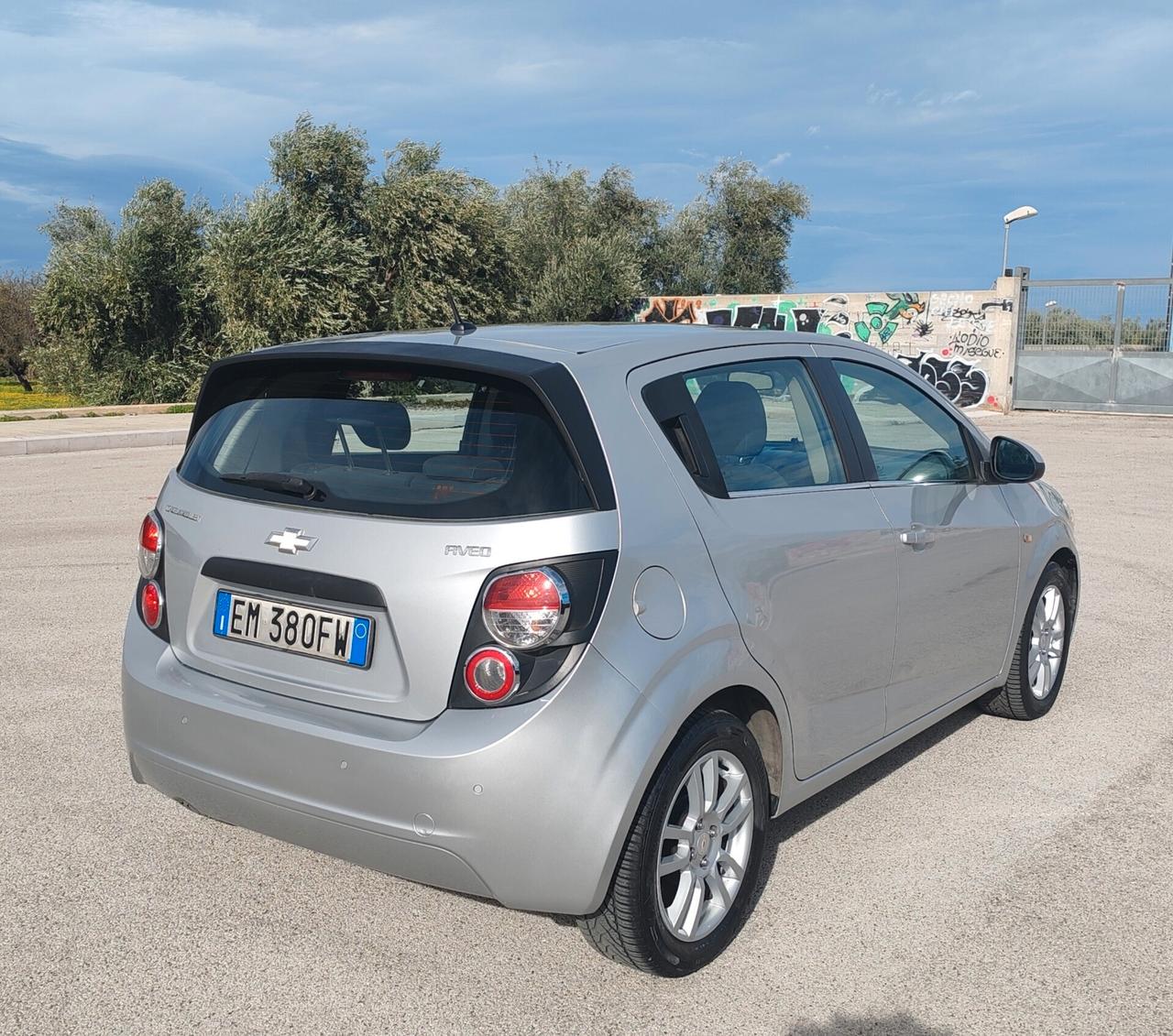 Chevrolet Aveo 1.2 86CV GPL 5 porte LT UNIPROPRIETARIO Neopatentati
