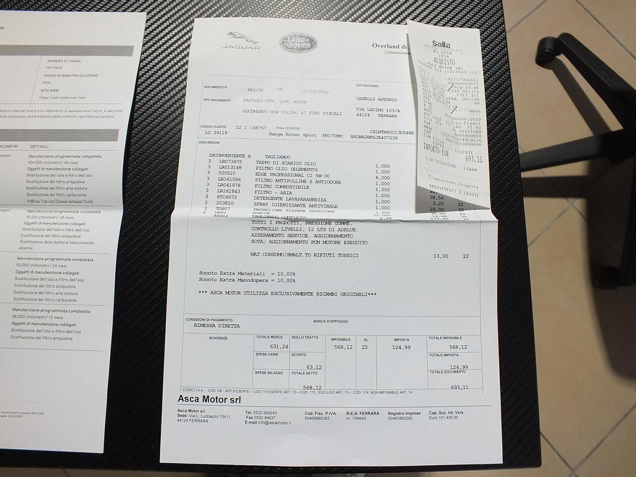 RANGE ROVER SPORT HSE 3.0 SDV6 249 CV