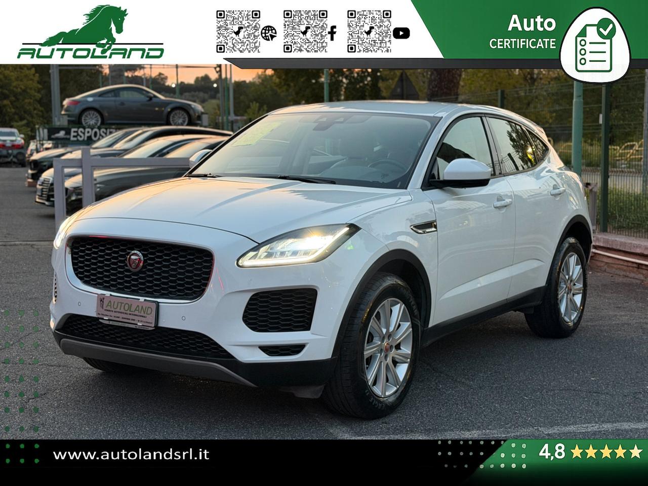 Jaguar E-Pace 2.0 i4 S awd 200cv Servive Jaguar Garanzia fino 36
