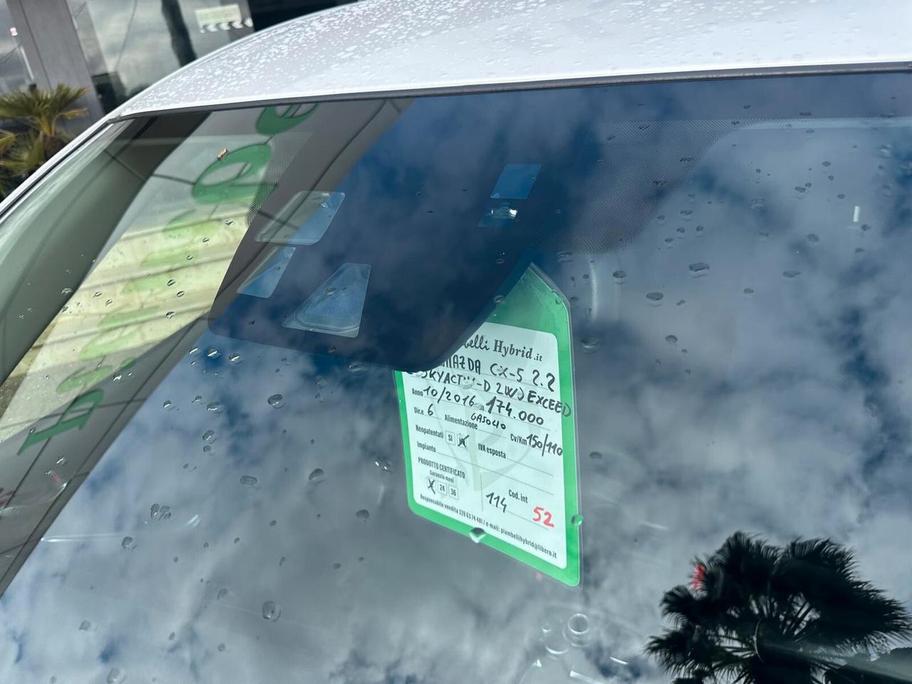 Mazda CX-5 2.2L Skyactiv-D 150CV 2WD Exceed