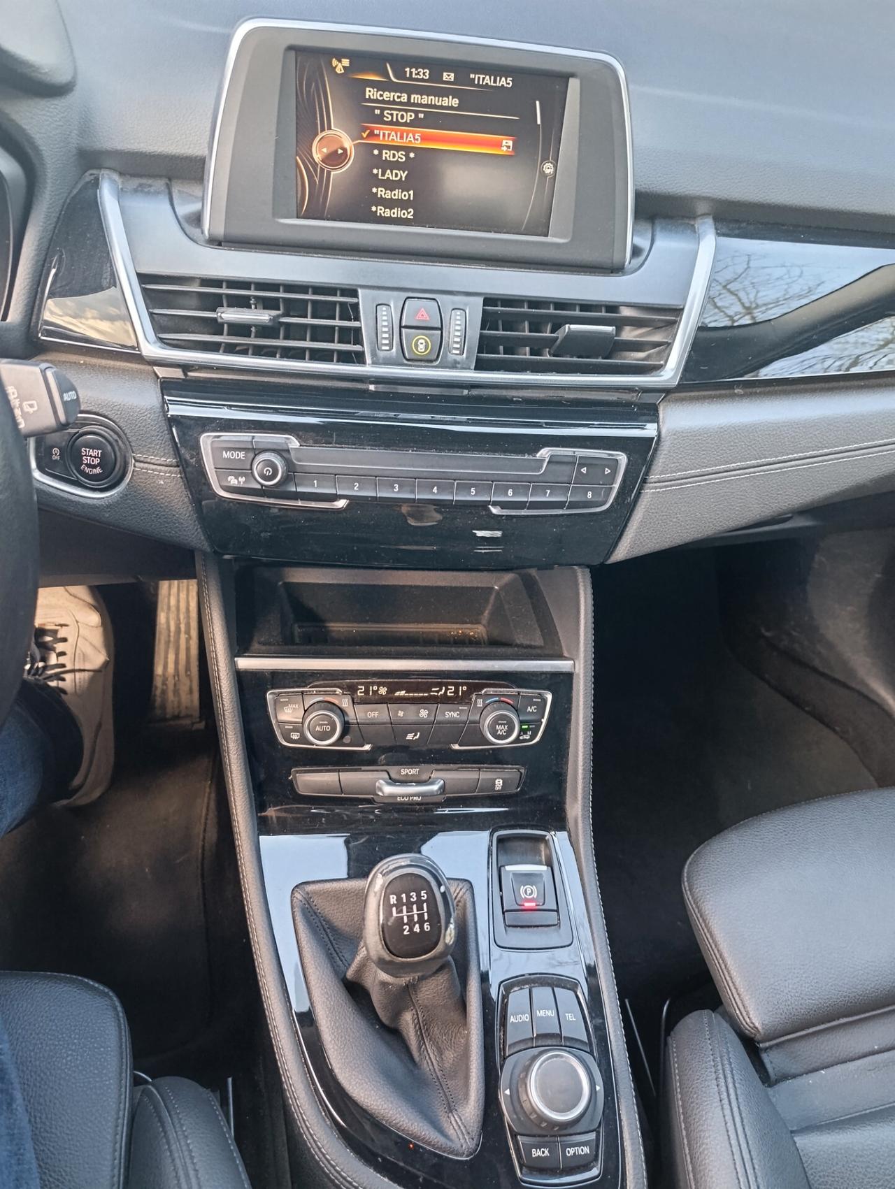 Bmw 216d Active Tourer Sport 7 Posti