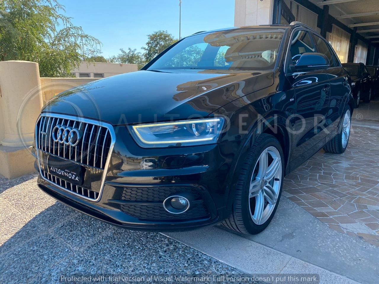 Audi Q3 2.0 TDI 177 CV quattro S tronic Advanced Plus#S-LINE#LED#XENO#NAVI#TETTO#PELLE