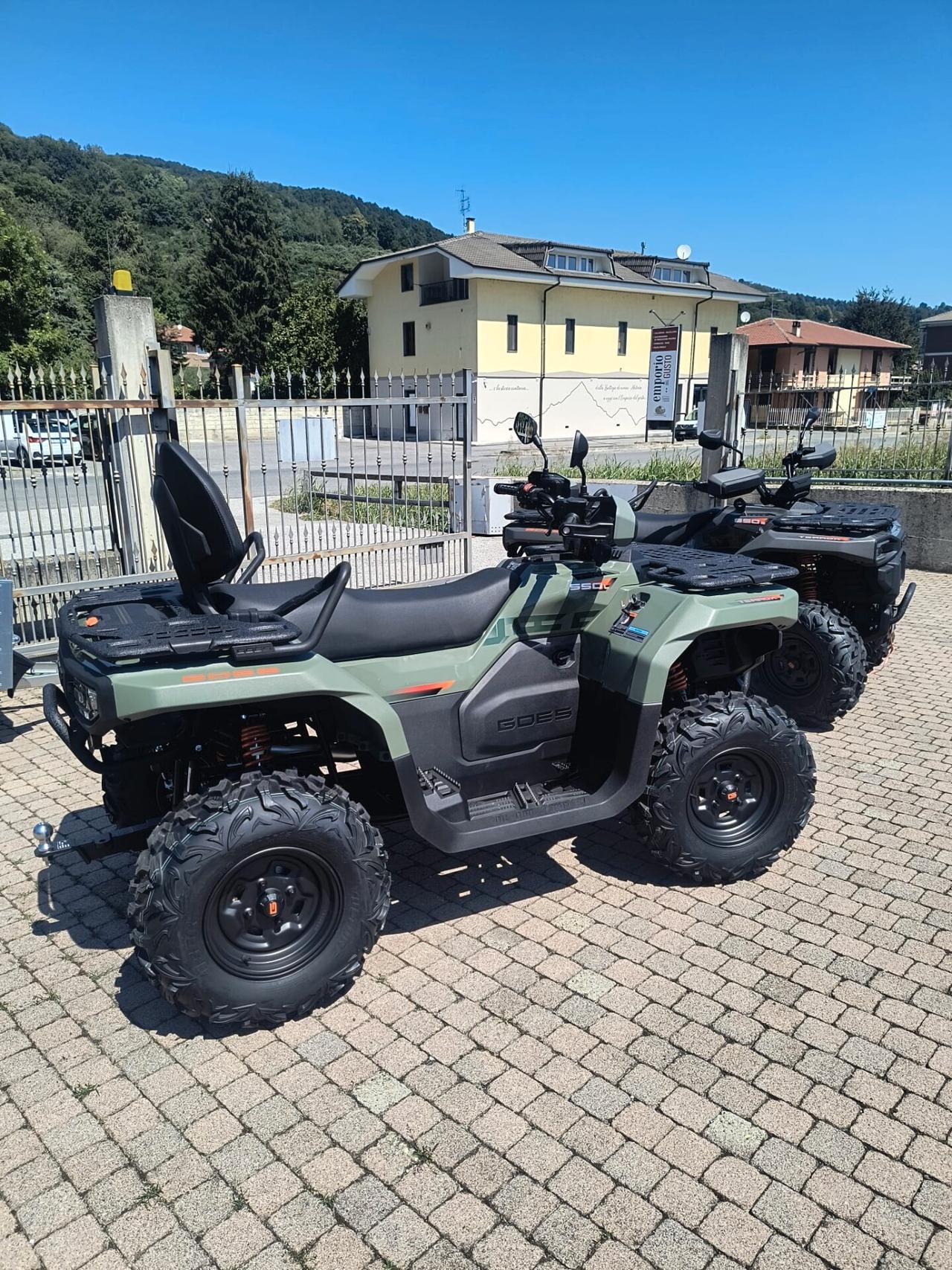 QUAD TERROX 550 L EPS targa gialla
