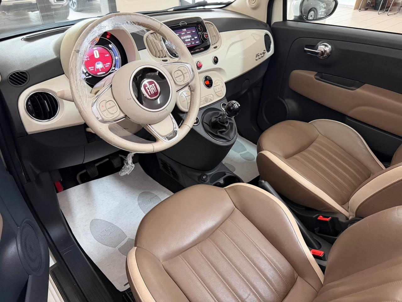 Fiat 500 Cabrio 1.2 LOUNGE NAVI/PELLE/PDC