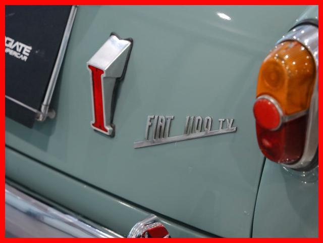 FIAT 1100 TV ITALIANA - TARGHE ORIGINALI